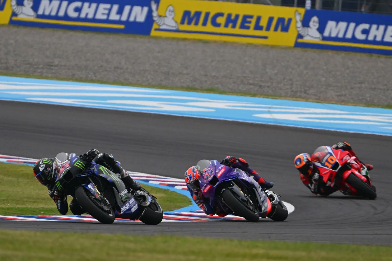 Alex Rins SPA 
Monster Energy Yamaha MotoGP™ Team
Yamaha
MotoGP
 GP Argentina 2025 (circuit Termas De Rio Hondo) 13-06/03/2025
photo: Lukasz Swiderek  
www.photoPSP.com  
@photopsp_lukasz_swiderek  