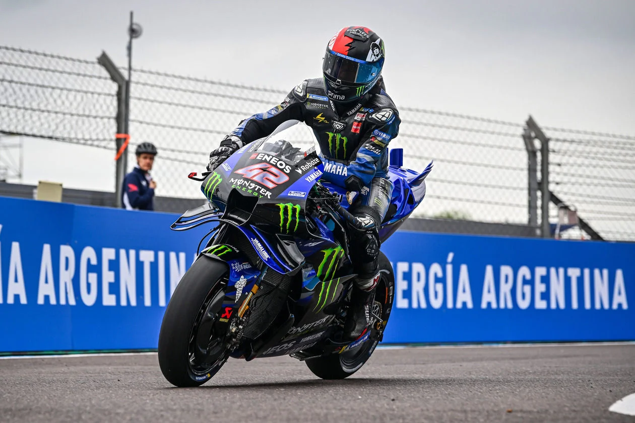 Alex Rins SPA 
Monster Energy Yamaha MotoGP™ Team
Yamaha
MotoGP
 GP Argentina 2025 (circuit Termas De Rio Hondo) 13-06/03/2025
photo: Lukasz Swiderek  
www.photoPSP.com  
@photopsp_lukasz_swiderek  
