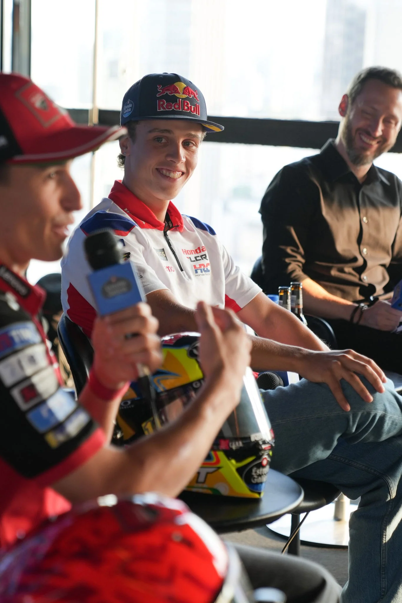 Rueda de prensa Estrella Galicia 0,0 con Marc Márquez y Diogo Moreira