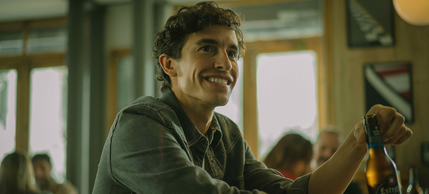 Marc Marquez en la barra