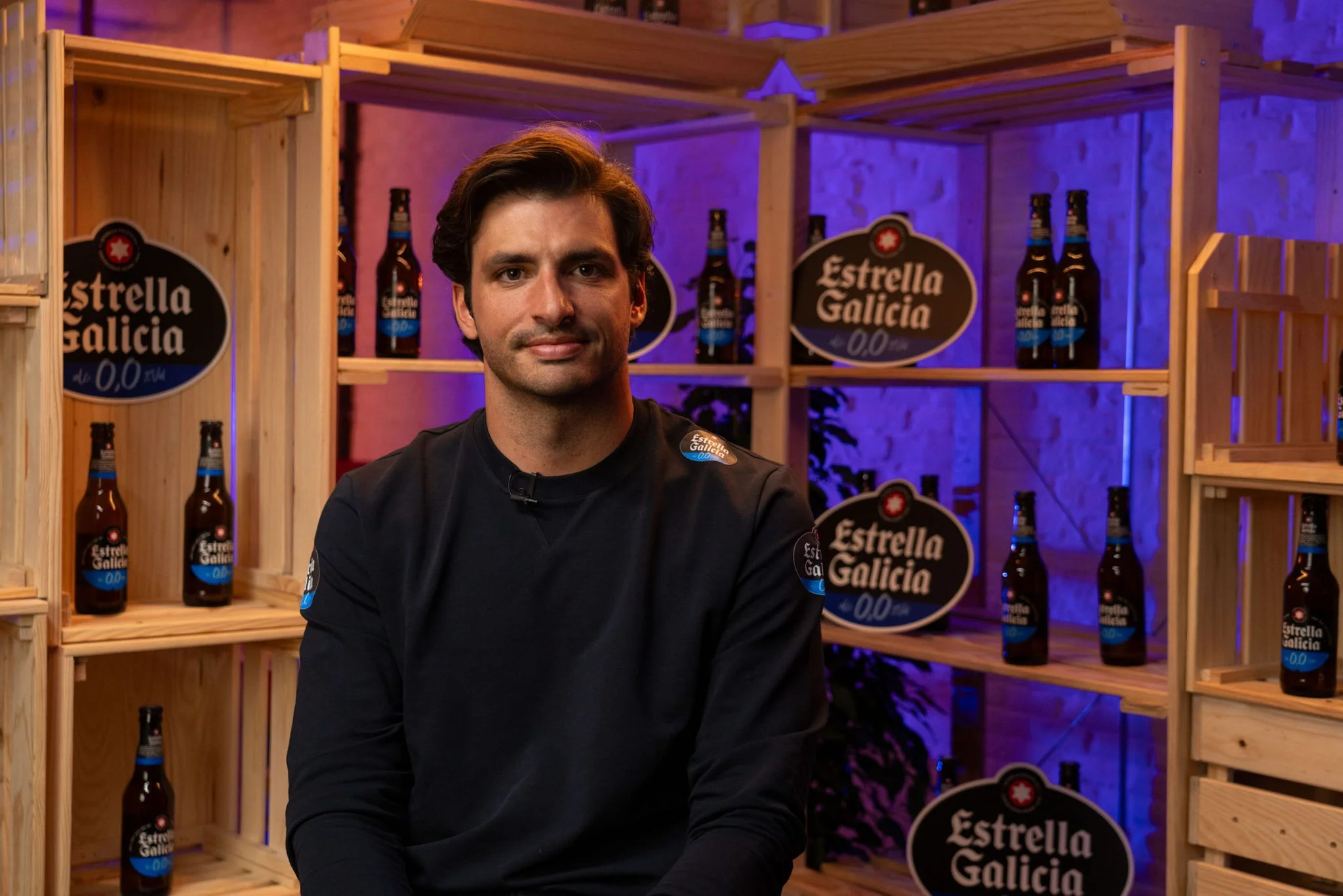 Carlos Sainz en entrevista