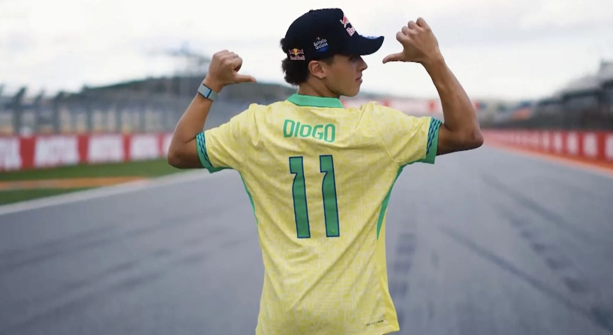 aficionado camiseta brasil Diogo 11