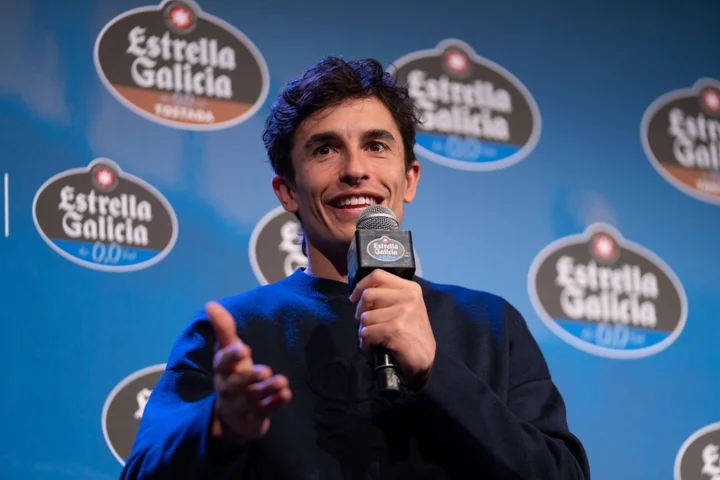 Retrato Marc Márquez en entrevista Estrella Galicia 0,0