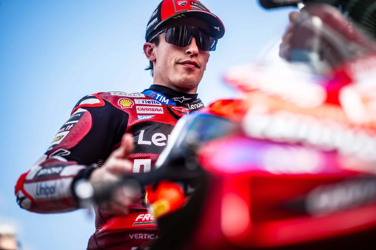 Marc Márquez pitlane