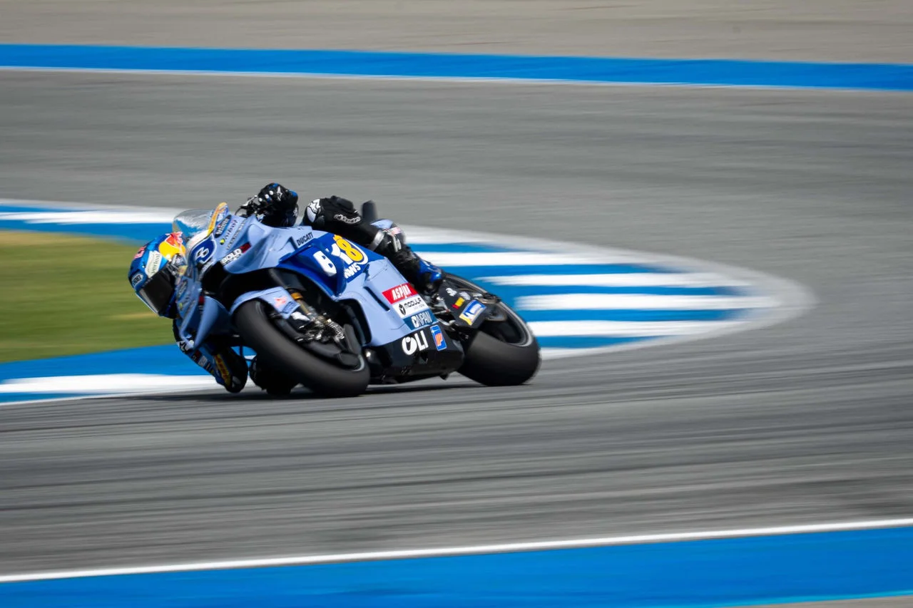 Moto en carrera ThaiGP