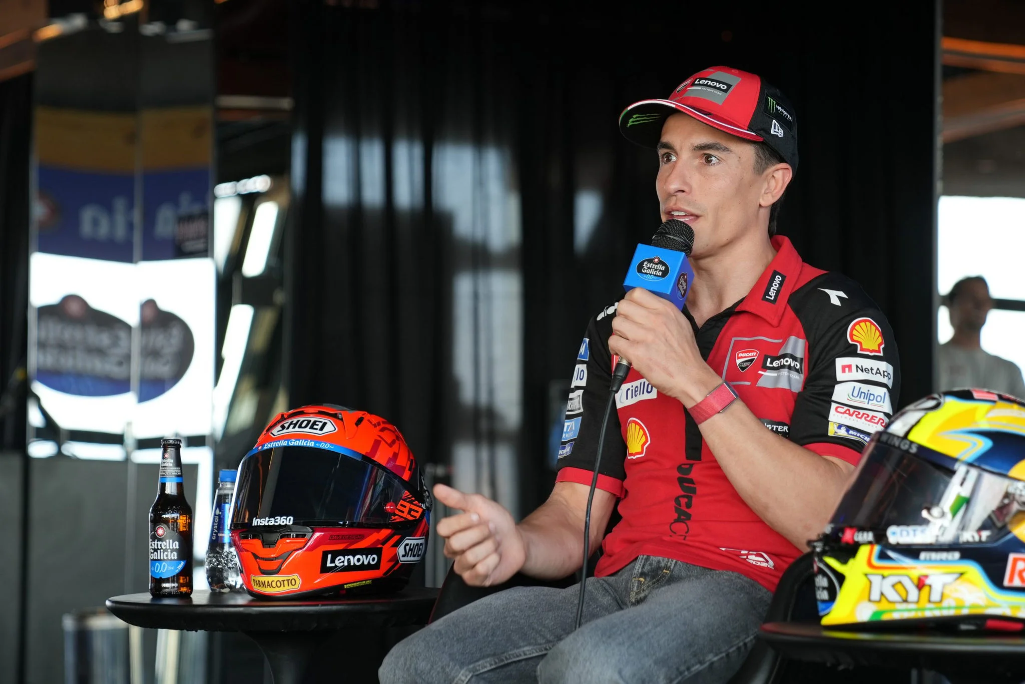 Marc Márquez responde preguntas