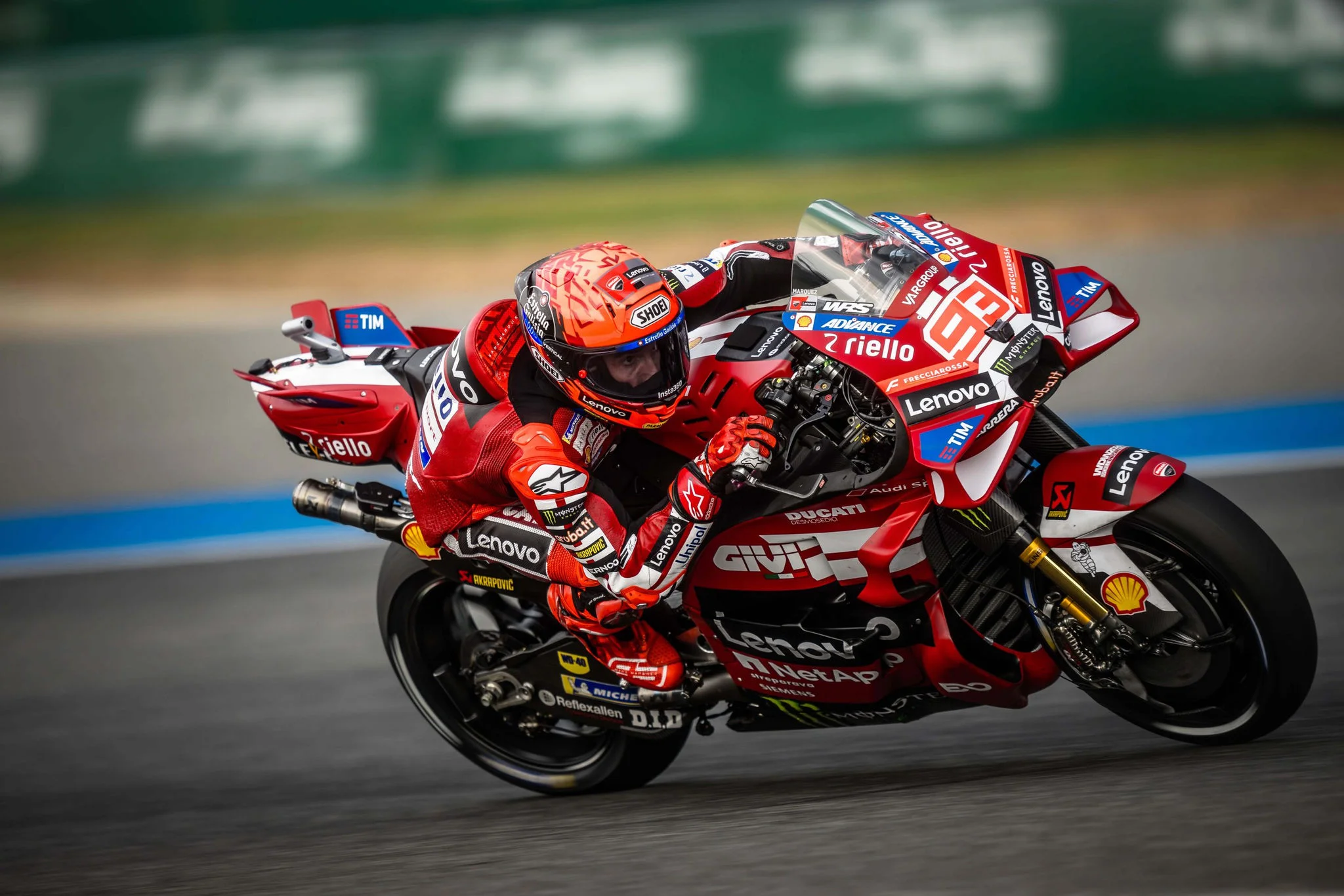 Moto en carrera ThaiGP
