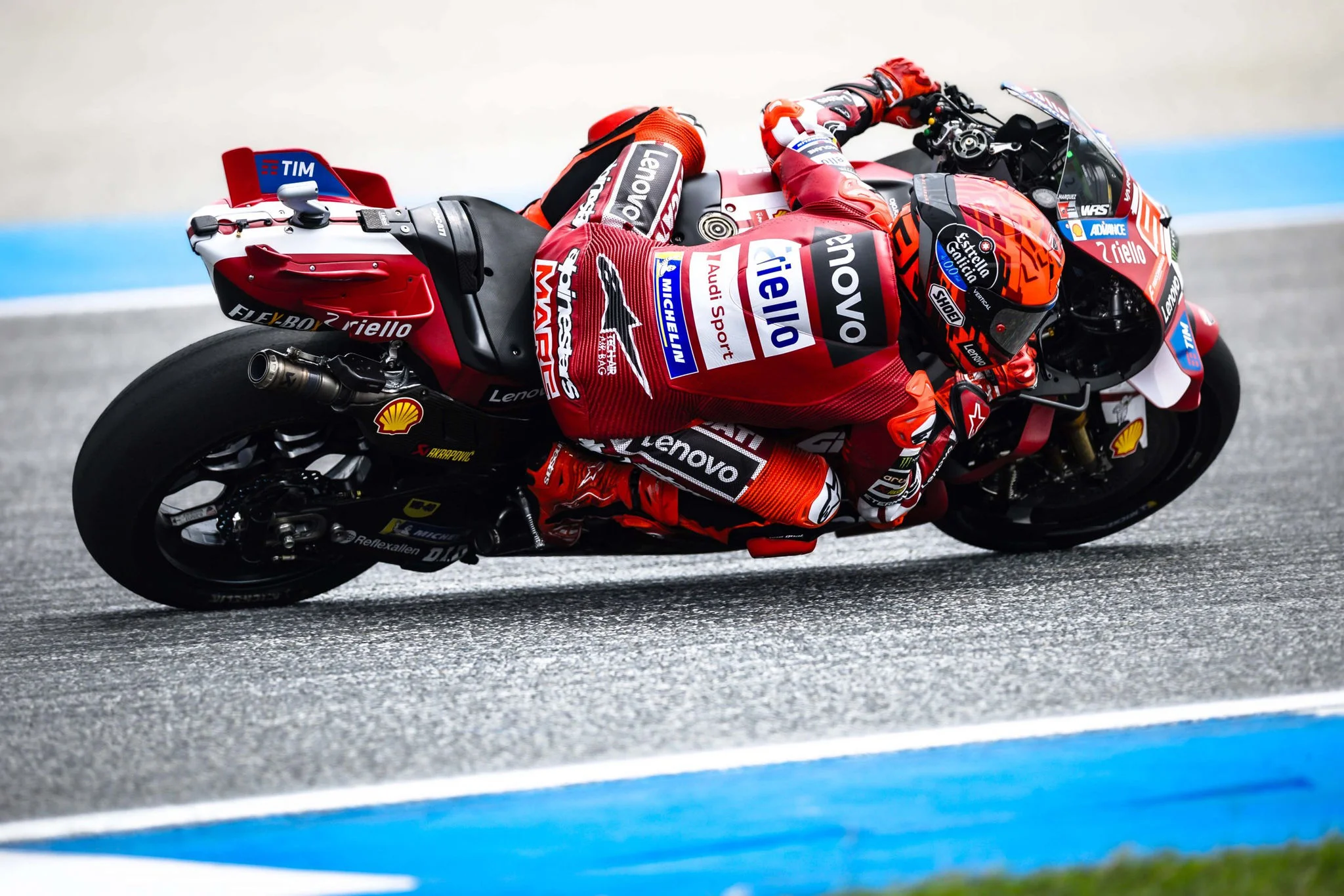 Moto en carrera ThaiGP