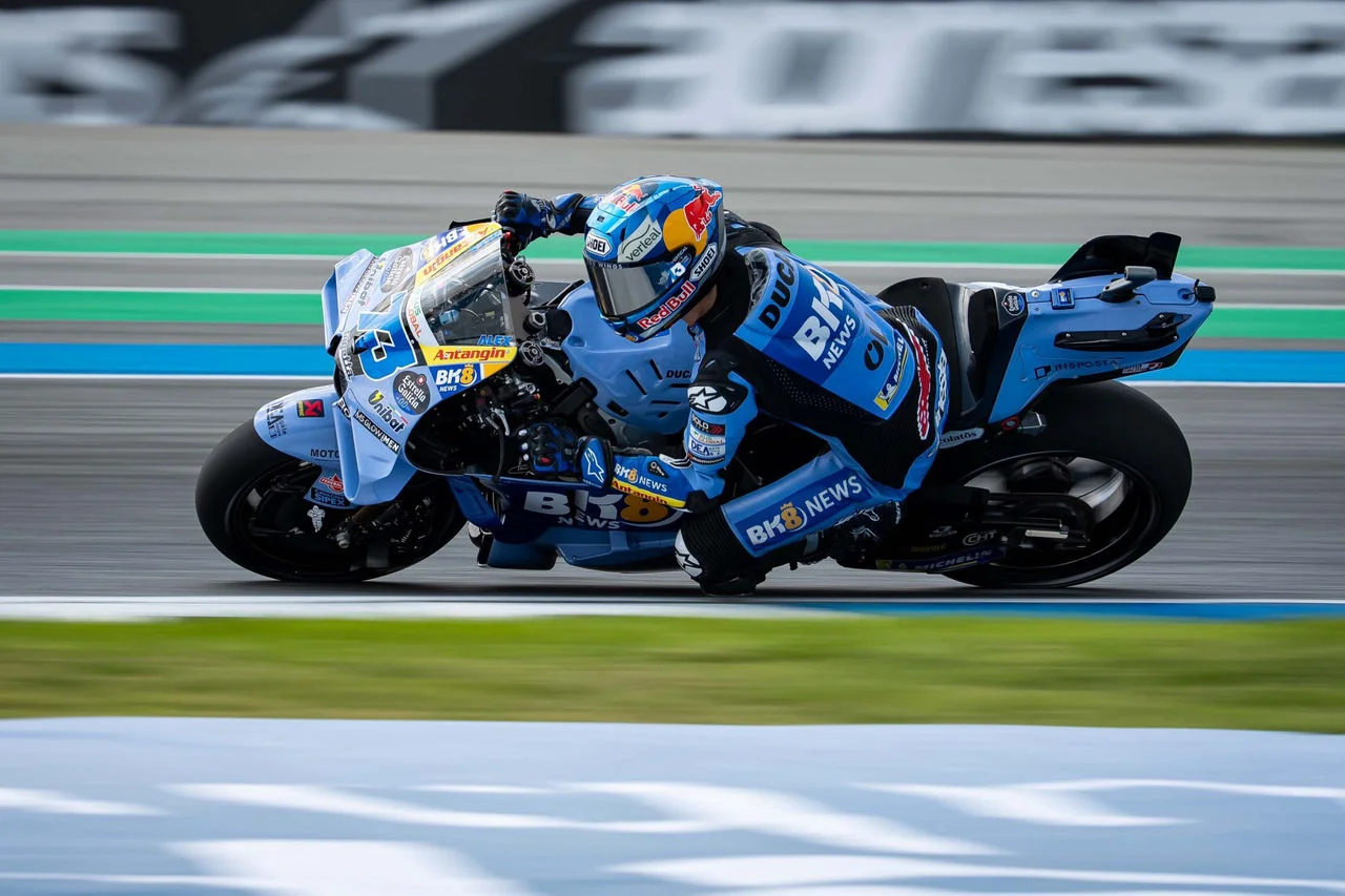Moto en carrera ThaiGP