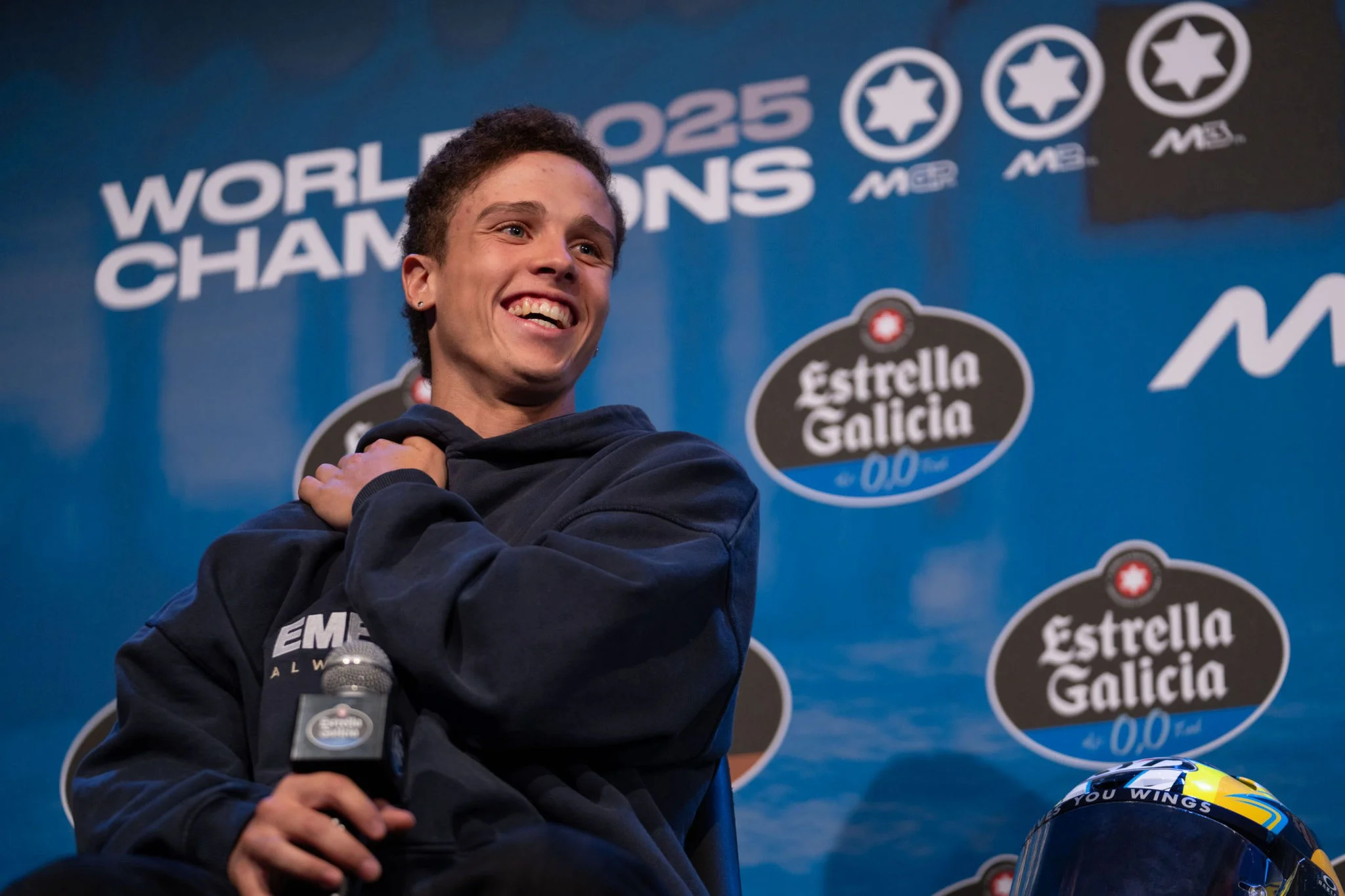 Retrato Diogo Moreira en entrevista Estrella Galicia 0,0