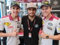 Álex Márquez, Carlos Sainz y Tito Rabat_ GP de Catalunya